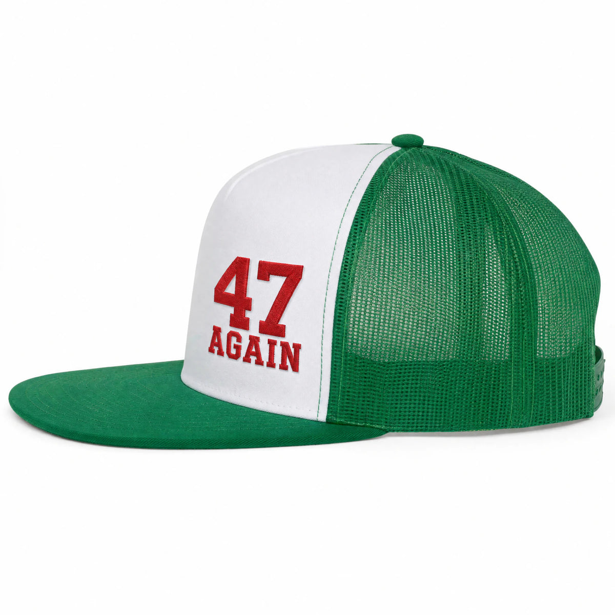 47 Again Classic Trucker Hat snapback closure