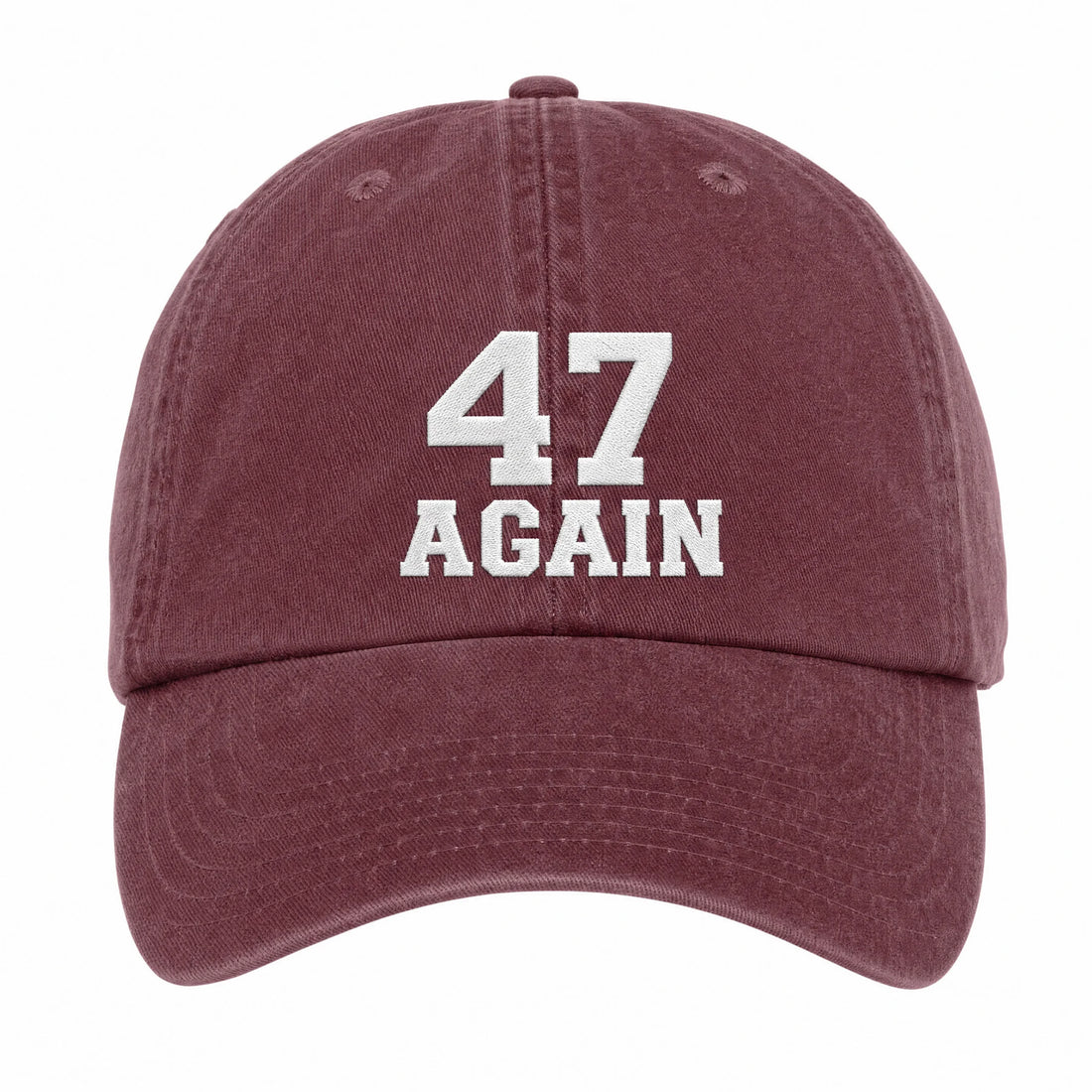 47 Again Pigment-Dyed Dad Hat