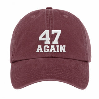 47 Again Pigment-Dyed Dad Hat