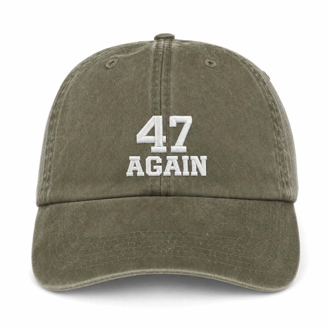 47 Again Pigment-Dyed Dad Hat