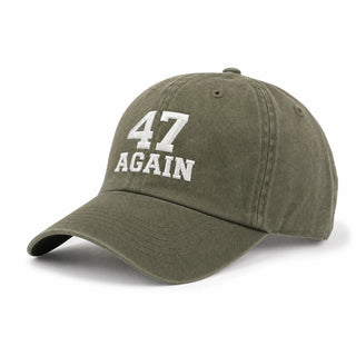 47 Again Pigment-Dyed Dad Hat