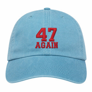 47 Again Pigment-Dyed Dad Hat