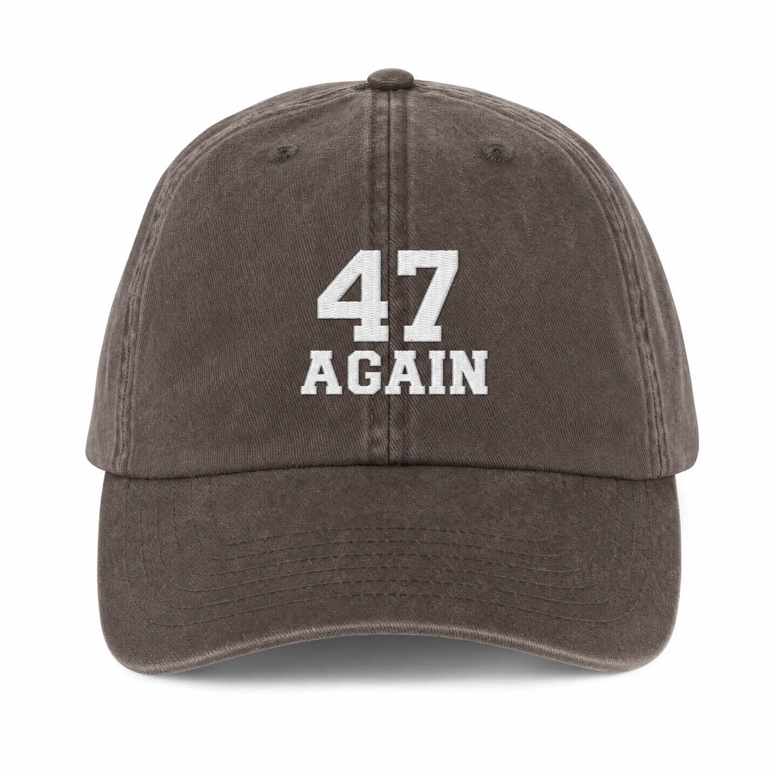 47 Again Pigment-Dyed Dad Hat