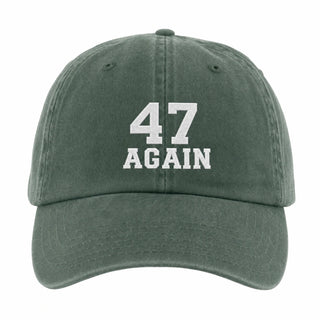 47 Again Pigment-Dyed Dad Hat