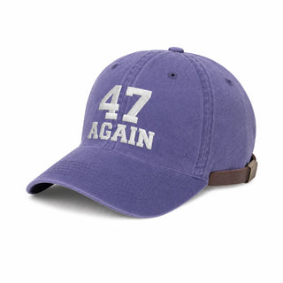 47 Again Pigment-Dyed Dad Hat