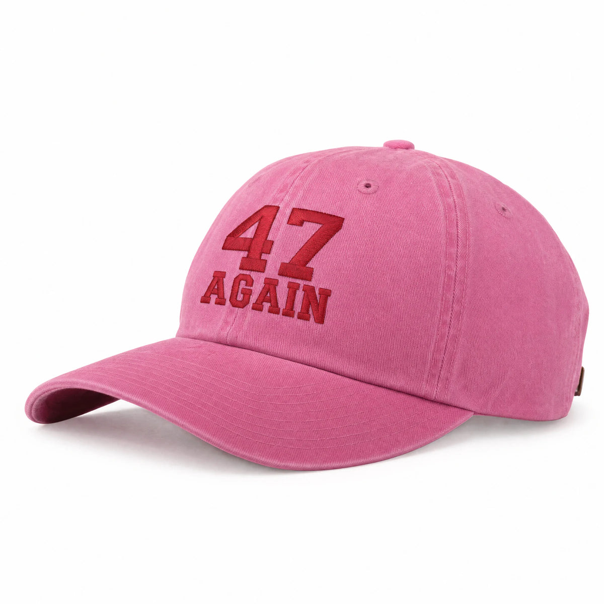 47 Again Pigment-Dyed Dad Hat adjustable closure