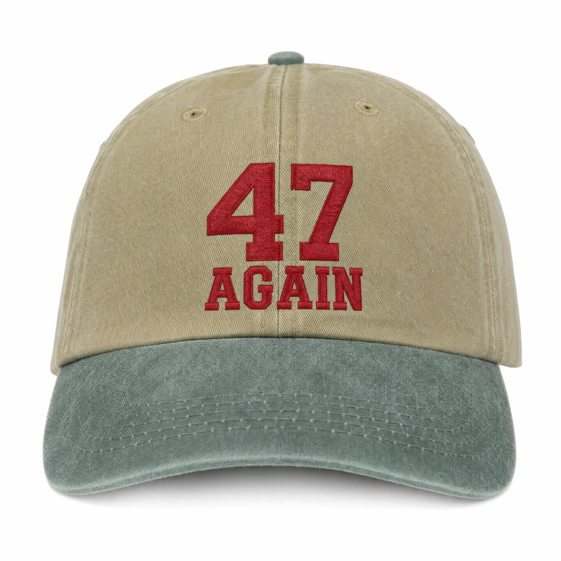 47 Again Pigment-Dyed Dad Hat