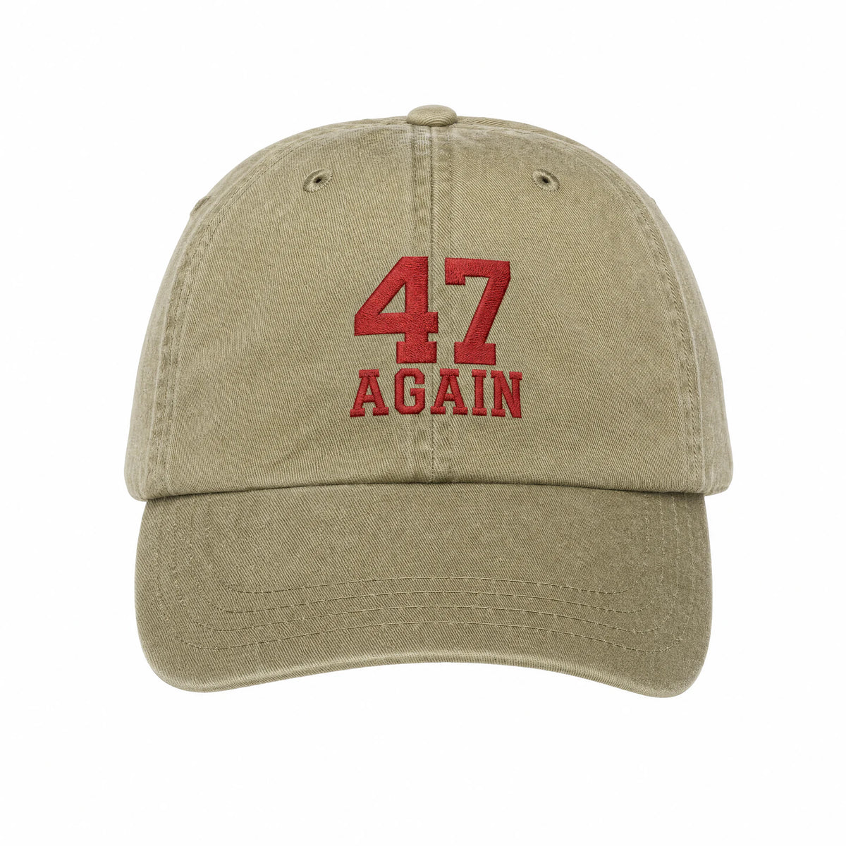 47 Again Pigment-Dyed Dad Hat