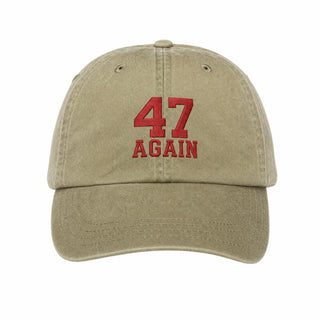 47 Again Pigment-Dyed Dad Hat