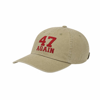47 Again Pigment-Dyed Dad Hat