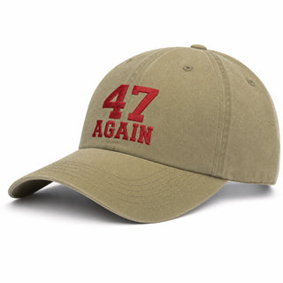 47 Again Pigment-Dyed Dad Hat